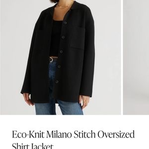 Quince Econo Knit Milano Stitch Oversized Jackets